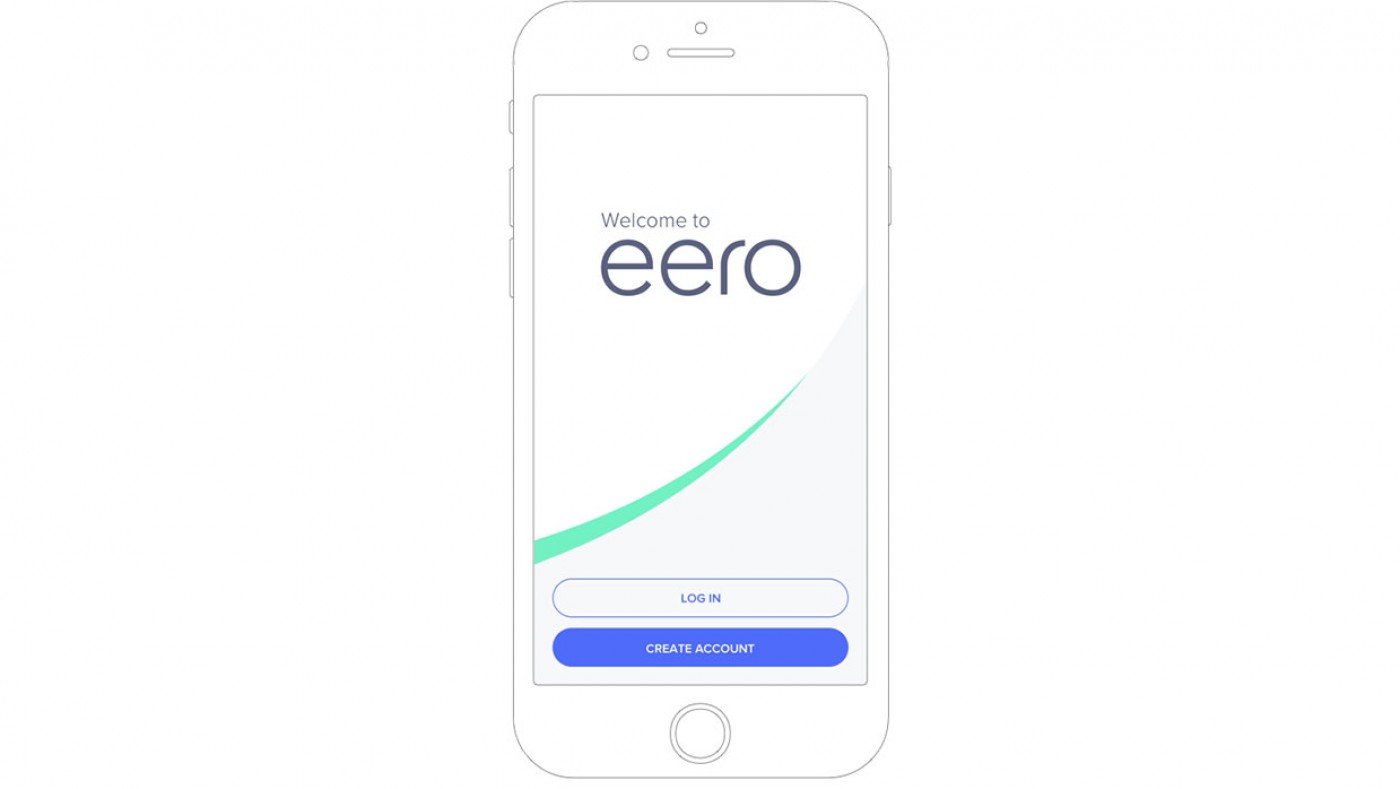 eero app screen