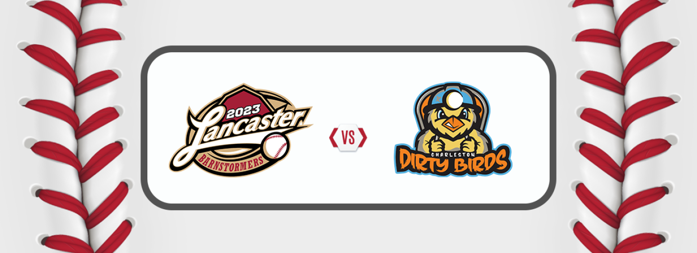 Lancaster Barnstormers and Charleston Dirty Birds Logos
