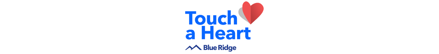 Touch a Heart Blue Ridge Logo